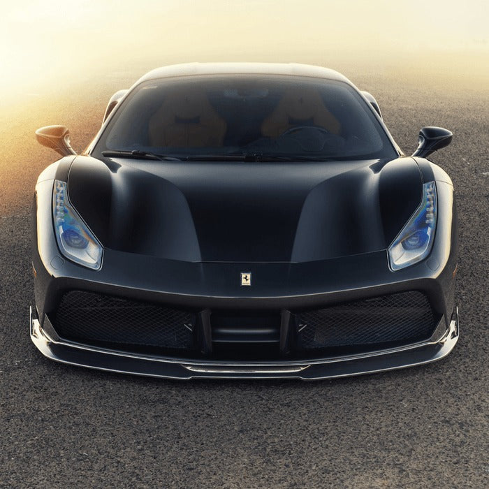 Vorsteiner Diavolo Carbon Fiber Front Spoiler For Ferrari 488