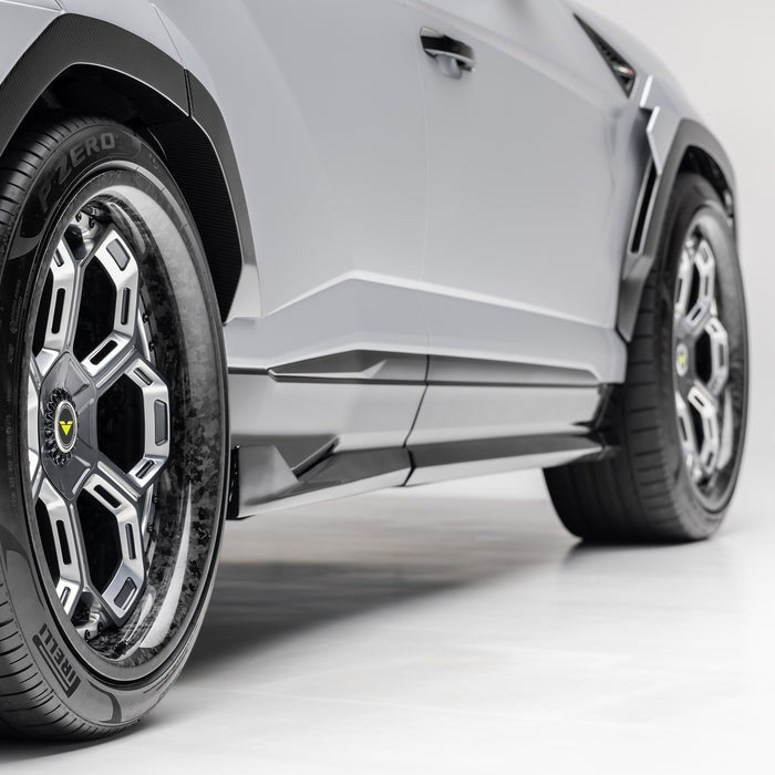 Vorsteiner Performante Edizione Aero Side Skirts Carbon Fiber PP 2x2 Glossy For Lamborghini Urus