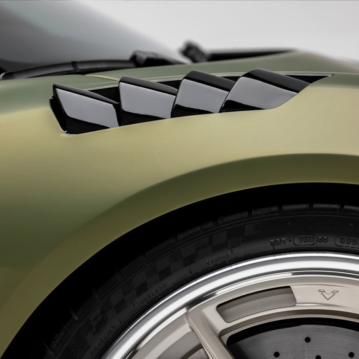 Vorsteiner LR-52 Vented Fenders Carbon Fiber PP 2X2 Satin For Lotus Emira