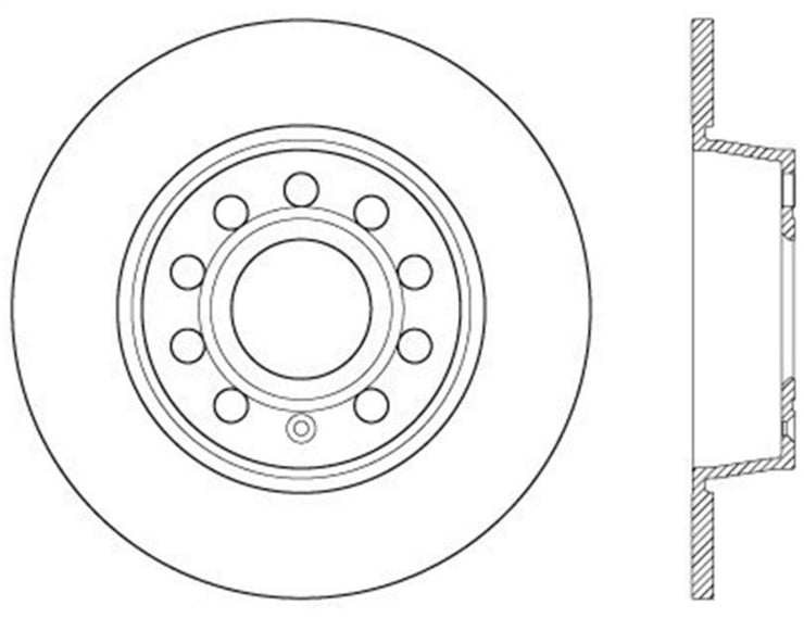 StopTech Slotted & Drilled Sport Brake Rotor