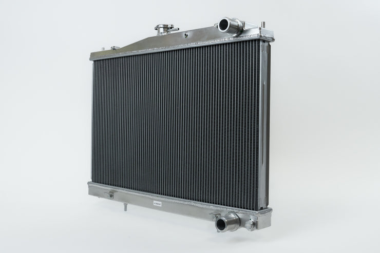 CSF Nissan R33 Skyline GT-R/GTS Full Billet Aluminum High-Performance Radiator - Black