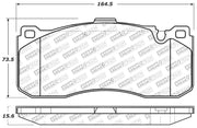 StopTech Performance 08-09 BMW 128i/135i Coupe Front Brake Pads