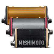 Mishimoto Universal Carbon Fiber Intercooler - Matte Tanks - 450mm Black Core - C-Flow - BL V-Band