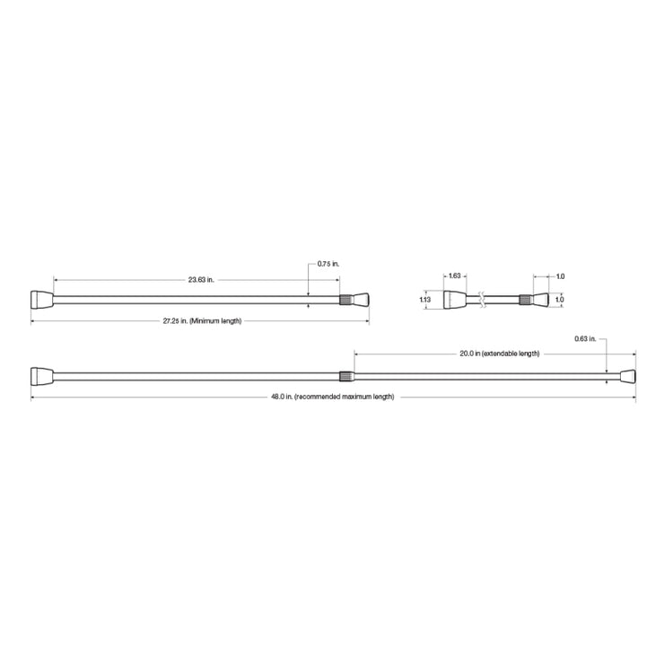 Seibon Universal Carbon Fiber Hood/Truck Prop