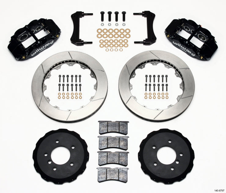 Wilwood Narrow Superlite 6R Front Hat Kit 13.06in E36 BMW M3