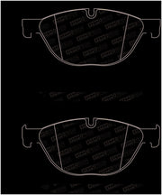 StopTech 09-17 BMW 5-Series Street Brake Pads w/Shims - Front