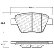 StopTech Street Touring Volkswagen Rear Brake Pads