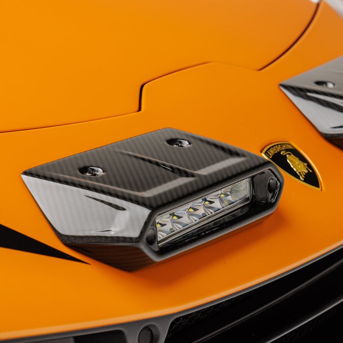Vorsteiner Sterrato VRS Aero Fog Light Covers Carbon Fiber PP 2x2 Glossy For Lamborghini Huracan