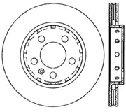 StopTech 03-05 VW Golf GTi (vented rear discs) Drilled Left Rear Rotor