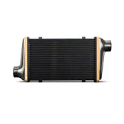 Mishimoto Universal Carbon Fiber Intercooler - Matte Tanks - 525mm Black Core - S-Flow - DG V-Band