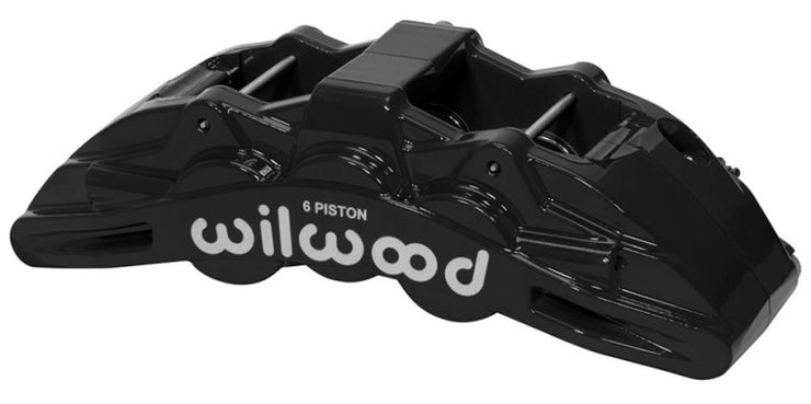 Wilwood Caliper Black SX6R 4.04in Piston 1.25in Disc