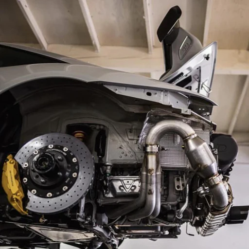 Dundon Motorsports 991.1 GT3RS AND 911R LONG TUBE STREET HEADER EXHAUST SYSTEM