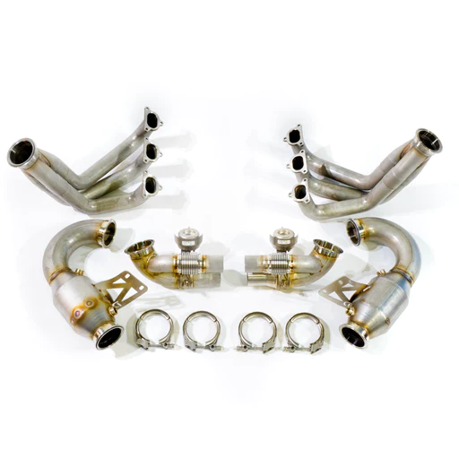 Dundon Motorsports 991.1 GT3RS AND 911R LONG TUBE STREET HEADER EXHAUST SYSTEM