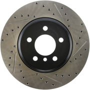 StopTech 2011-2013 BMW 535i / 2012-2016 BMW 640i Slotted & Drilled Front Left Brake Rotor