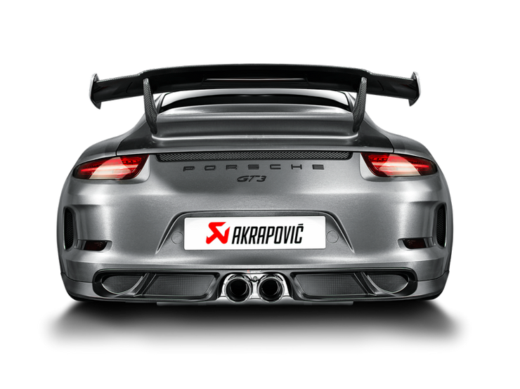 Akrapovic 14-17 Porsche 911 GT3 (991) Slip-On Line (Titanium) (Req. Tips)