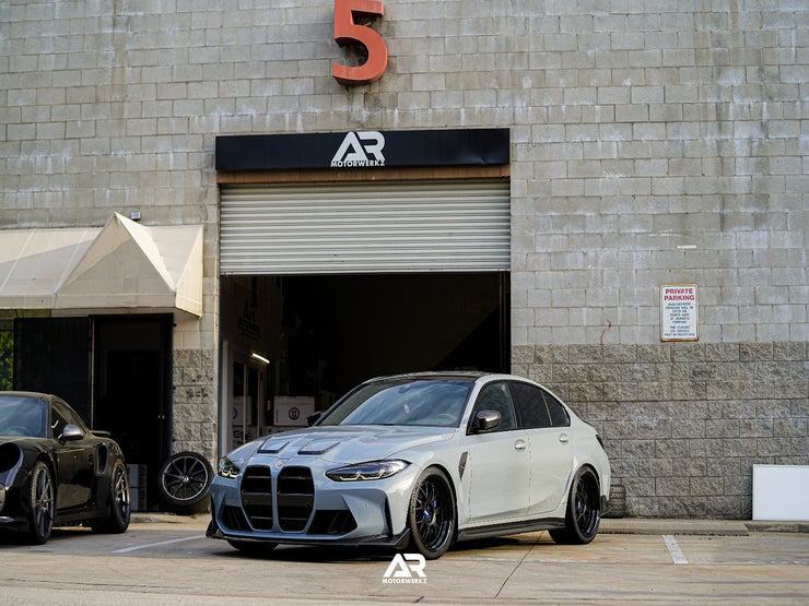 AR Signature BBS LM-R in Full Satin Black finish for BMW G80 G82 Fitment