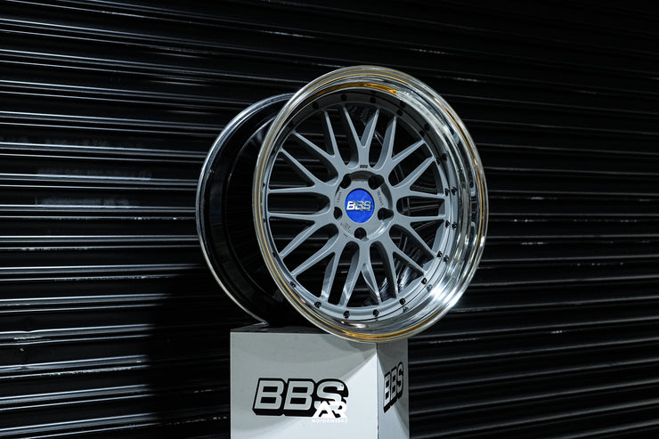 AR Signature BBS LM in Nardo Gray finish with High Polished lip