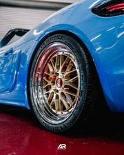AR Custom BBS LMs 20" for Porsche 718 Spyder Fitment