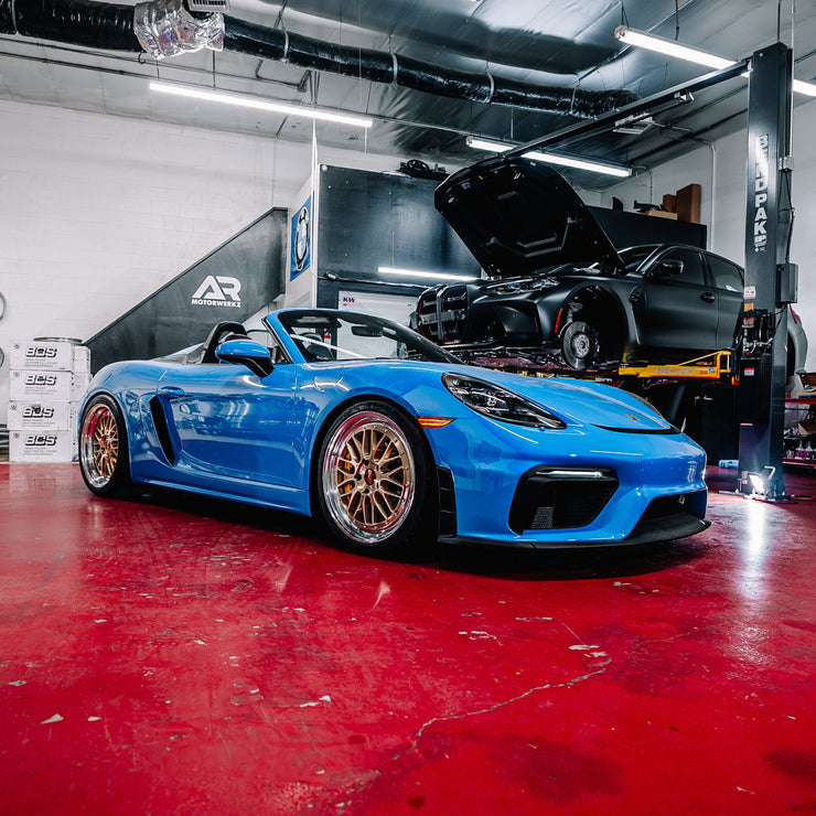 AR Custom BBS LMs 20" for Porsche 718 Spyder Fitment