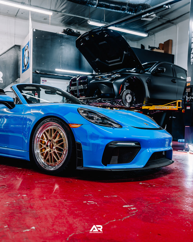 AR Custom BBS LMs 20" for Porsche 718 Spyder Fitment