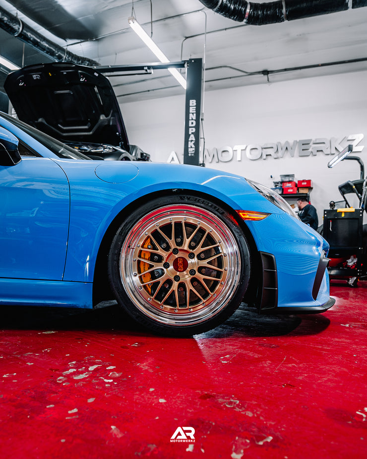 AR Custom BBS LMs 20" for Porsche 718 Spyder Fitment