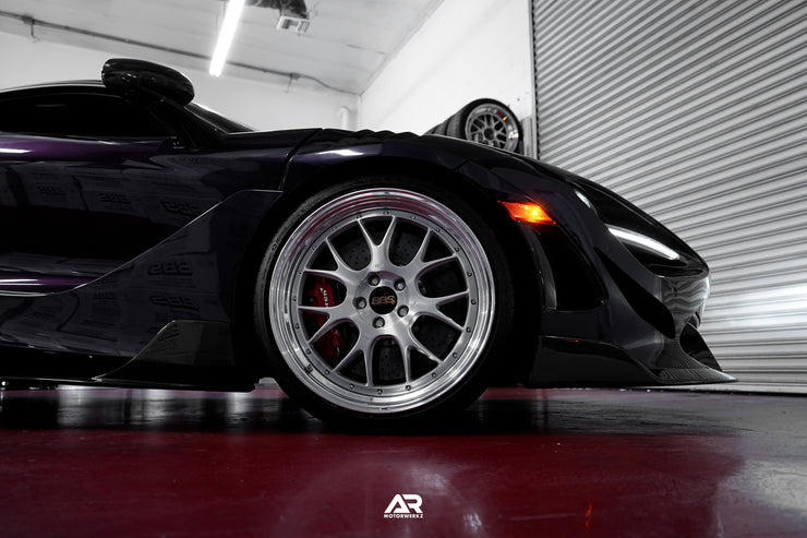 AR Custom BBS LM-Rs 20" for McLaren 720S Fitment