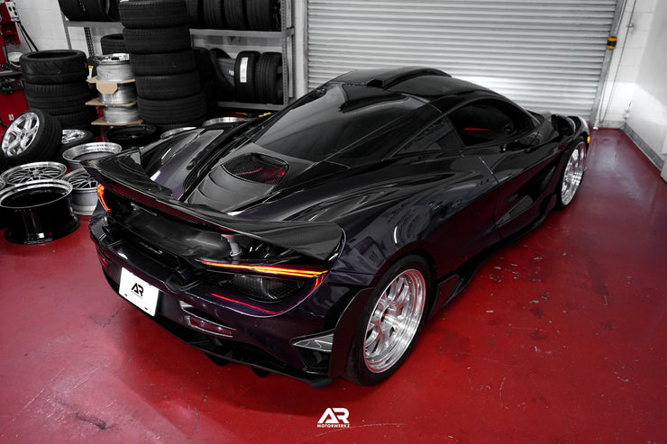 AR Signature 20/21 BBS LM-R for McLaren 720S in Hand Brushed Clear finish