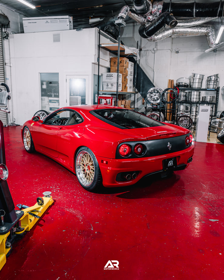AR Custom BBS LMs 19" for Ferrari 360 Modena Fitment