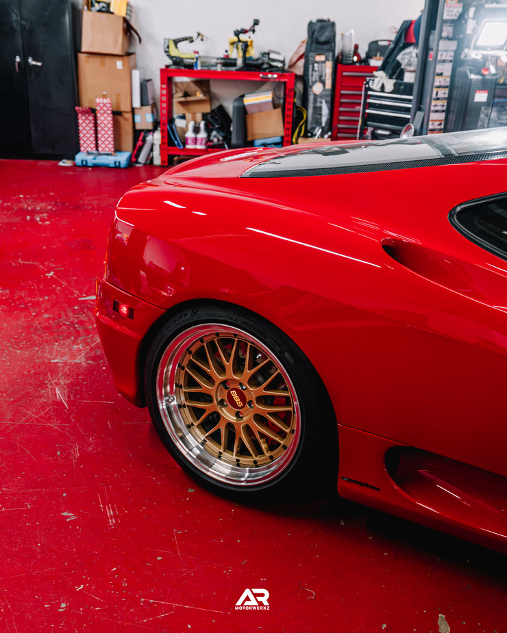 AR Custom BBS LMs 19" for Ferrari 360 Modena Fitment