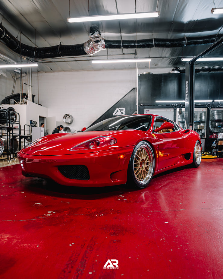 AR Custom BBS LMs 19" for Ferrari 360 Modena Fitment