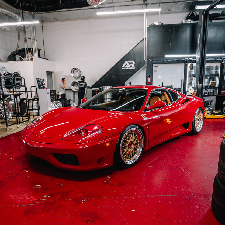 AR Custom BBS LMs 19" for Ferrari 360 Modena Fitment
