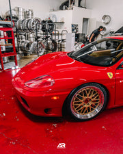 AR Custom BBS LMs 19" for Ferrari 360 Modena Fitment