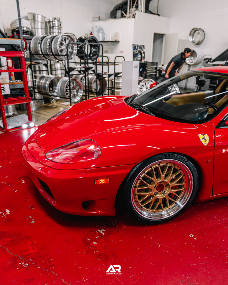AR Custom BBS LMs 19" for Ferrari 360 Modena Fitment
