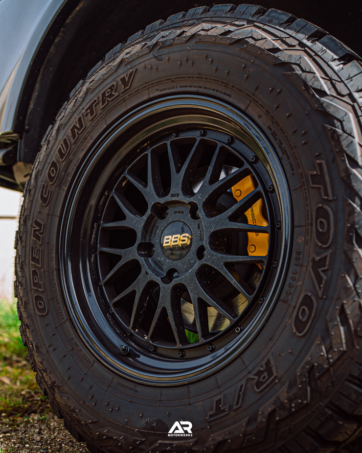 AR Custom BBS LMs 18" for Off Road Porsche Cayenne GTS Fitment