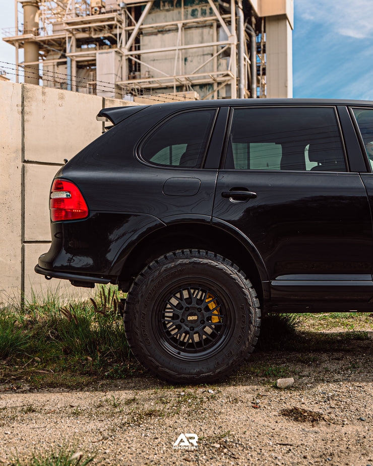 AR Custom BBS LMs 18" for Off Road Porsche Cayenne GTS Fitment