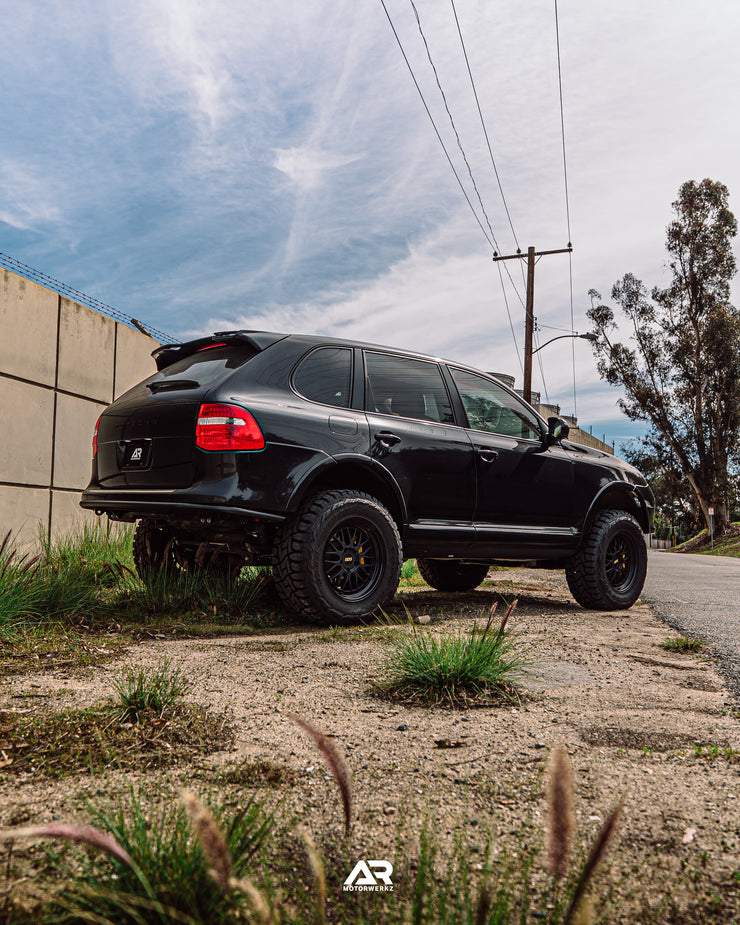 AR Custom BBS LMs 18" for Off Road Porsche Cayenne GTS Fitment