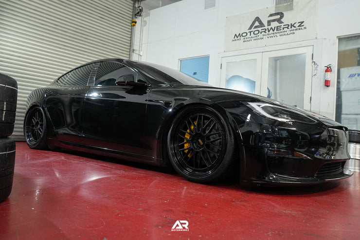 AR Custom BBS LMs 21" for Tesla Model S Plaid Fitment