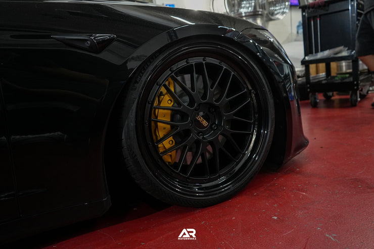 AR Custom BBS LMs 21" for Tesla Model S Plaid Fitment