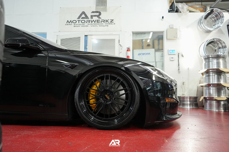 AR Custom BBS LMs 21" for Tesla Model S Plaid Fitment