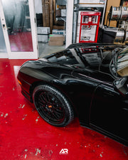 AR Custom BBS LMs 18" for Porsche 993 Targa Fitment