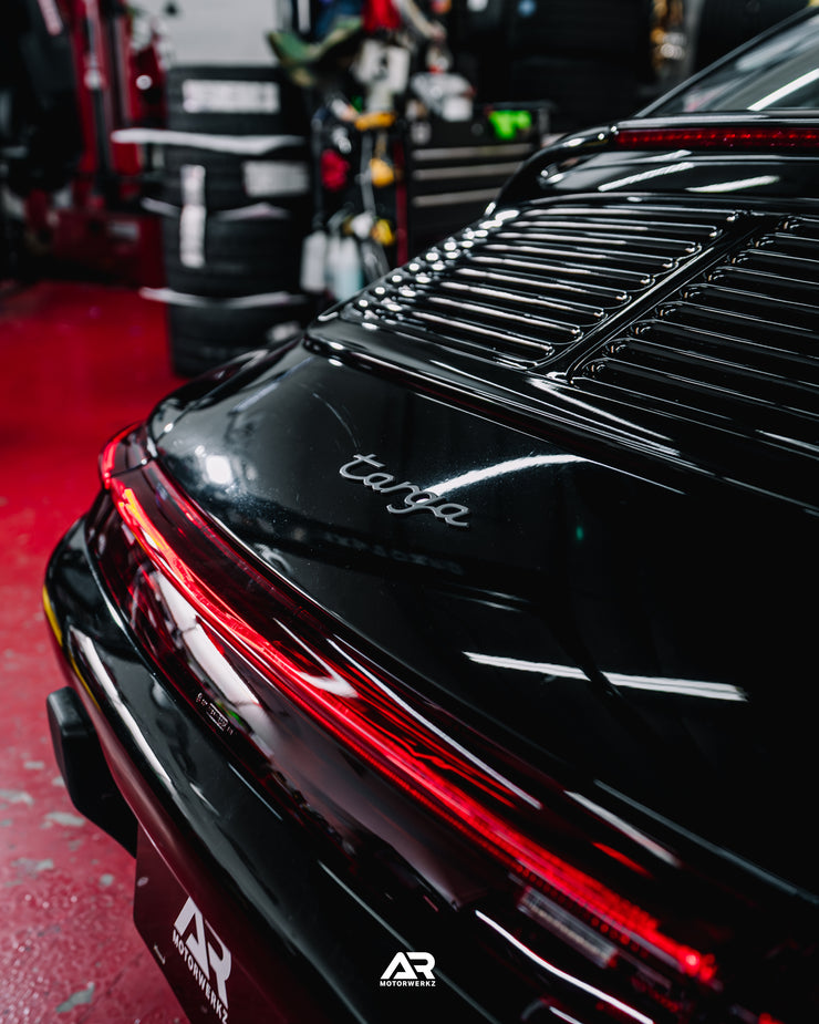 AR Custom BBS LMs 18" for Porsche 993 Targa Fitment