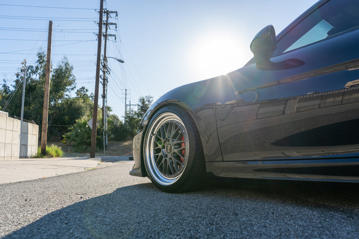 AR Custom BBS LMs 20" for Porsche 981 GT4 Fitment