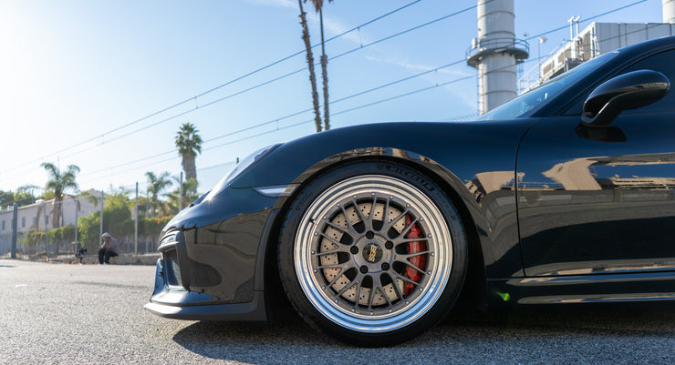 AR Custom BBS LMs 20" for Porsche 981 GT4 Fitment