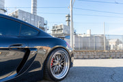 AR Custom BBS LMs 20" for Porsche 981 GT4 Fitment