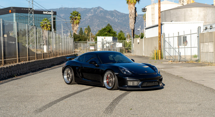 AR Custom BBS LMs 20" for Porsche 981 GT4 Fitment