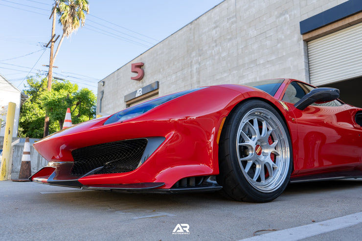 AR Custom BBS LM-Rs 20" for Ferrari 488 Pista Fitment