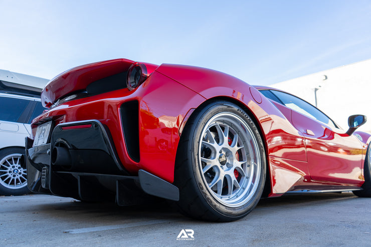 AR Custom BBS LM-Rs 20" for Ferrari 488 Pista Fitment