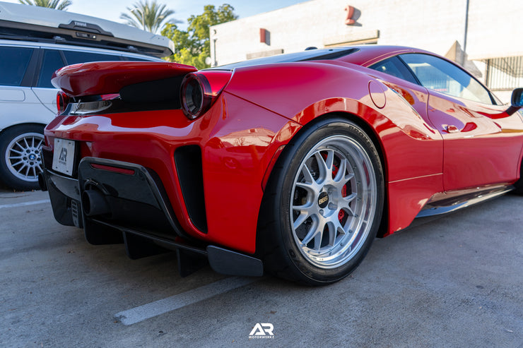 AR Custom BBS LM-Rs 20" for Ferrari 488 Pista Fitment