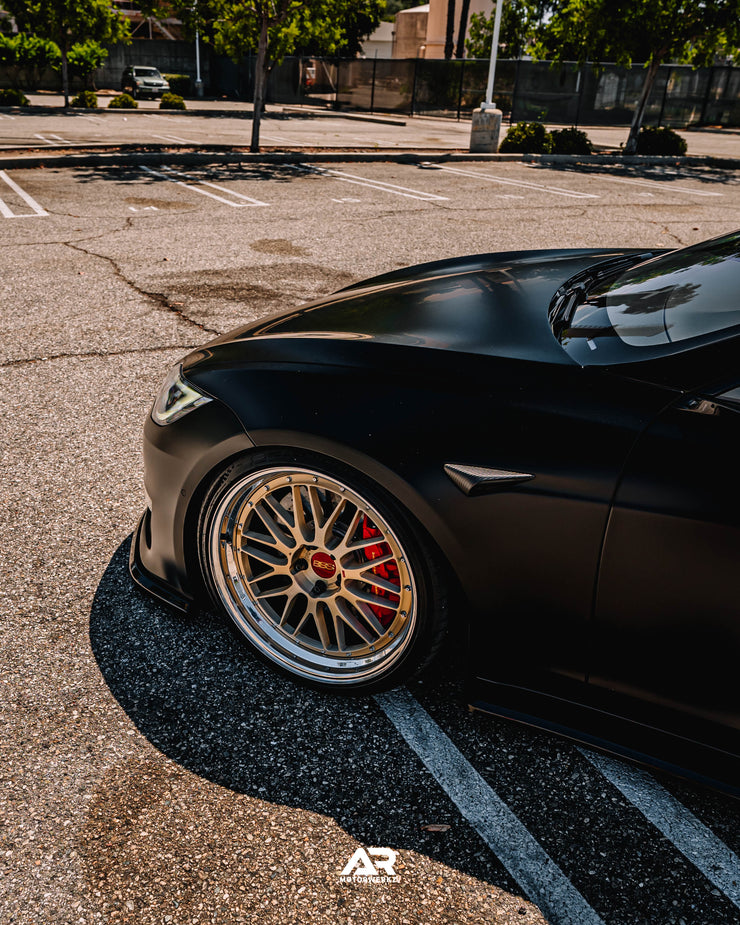 AR Custom BBS LMs 21" for Tesla Plaid Fitment