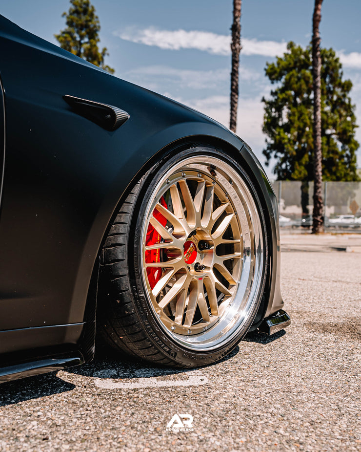 AR Custom BBS LMs 21" for Tesla Plaid Fitment